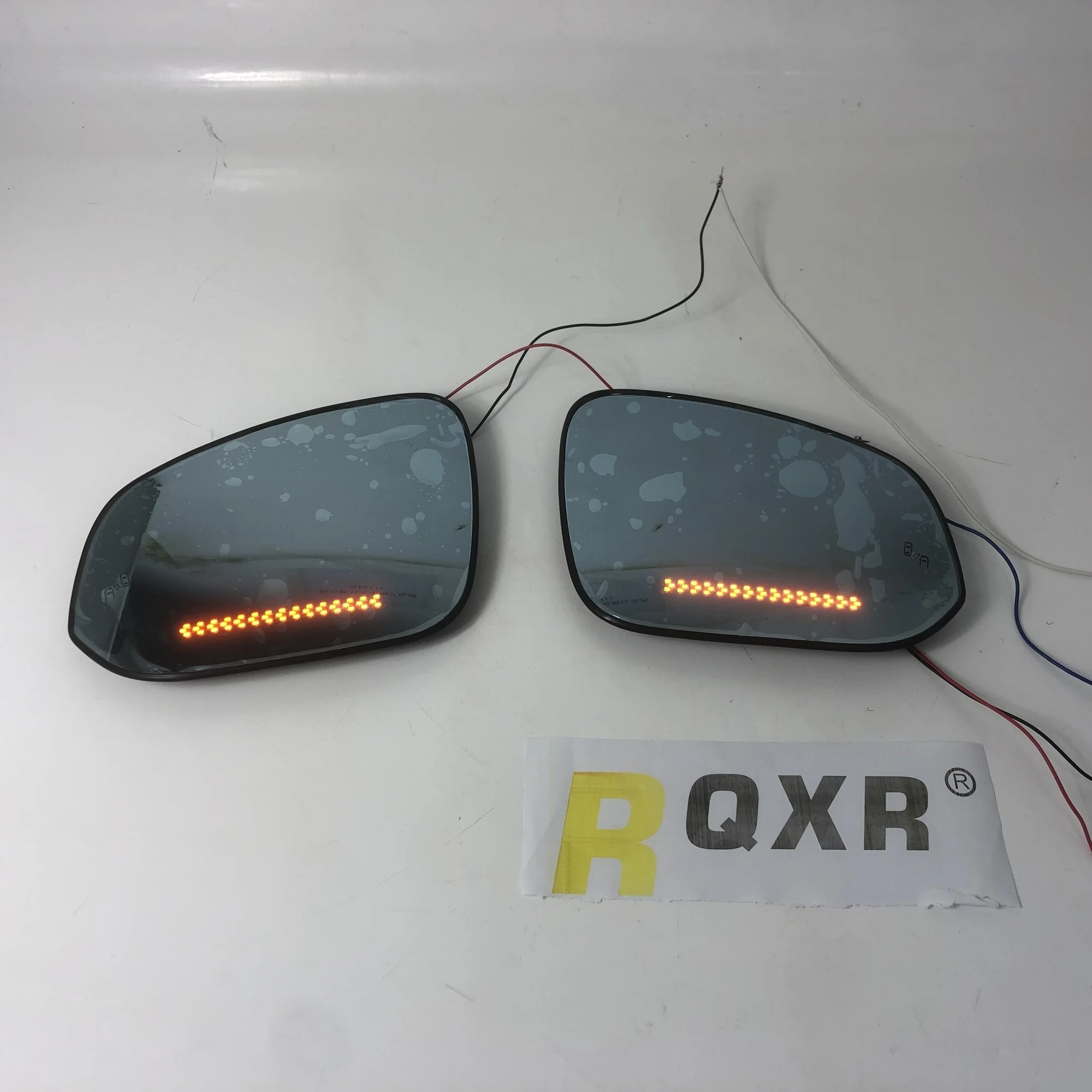 

FOR Toyota Alphard ANH30 Panoramic Rear View Blue Mirror Glass Led Turn Signal Heating Blind Spot Monitor