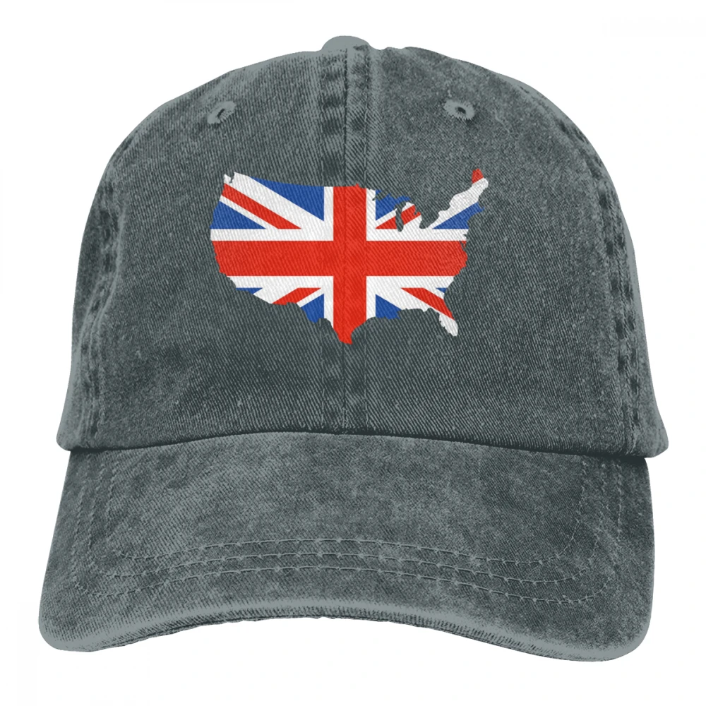 Union Jack Casquette флаг страны, Великобритания, английский, британский, Англия, город, любовь, сердце