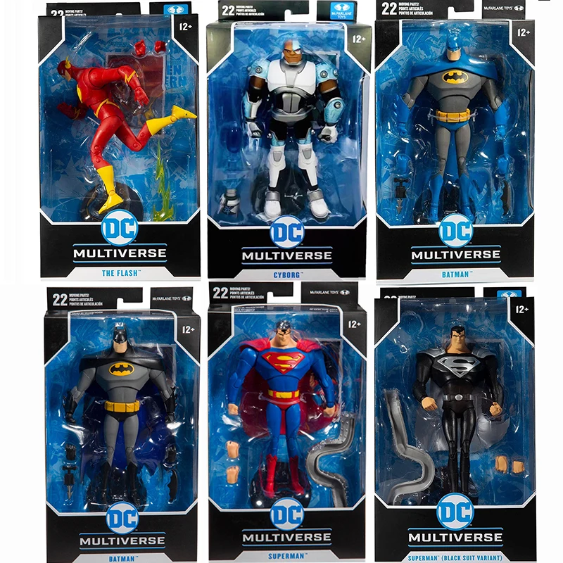 Mcfarlane DC Лига Справедливости детективные комиксы Супермен Бэтмен флэш мультфильм