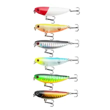 

1PCS Minnow Fishing Lure 7.7cm/4.7g Floating Pencil Hard Bait Wobbler Jig Bait Crankbait Carp Striped bass Pesca Fishing Tackle
