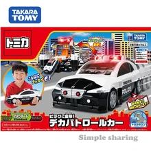 Takara tomy tomica деформационная полицейская патрульная машина, игрушка для литья под давлением, Развивающие детские игрушки, горячая поп-машина, безделушка, модель, набор, коллекционные вещи
