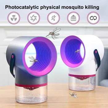 

LED Mosquito Killer Light USB Electric Mosquito Killer Lamp Pest Insect Trap Mute Home Bug Insect Trap Radiationless Repellent