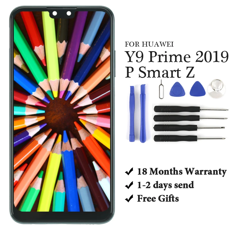 

For Huawei Y9 Prime 2019 P smart Z LCD Display Assembly Replacement With Touch Screen For Huawei Y9 Prime 2019 P smart Z