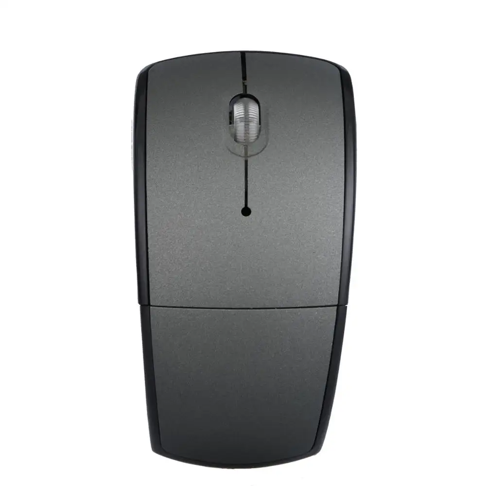 Беспроводная мышь, компьютерная, Bluetooth, оптическая, складная, Arc mouse, Snap-in, трансивер 2,4 ГГц для ноутбука, ноутбука, ПК - Цвет: Gray