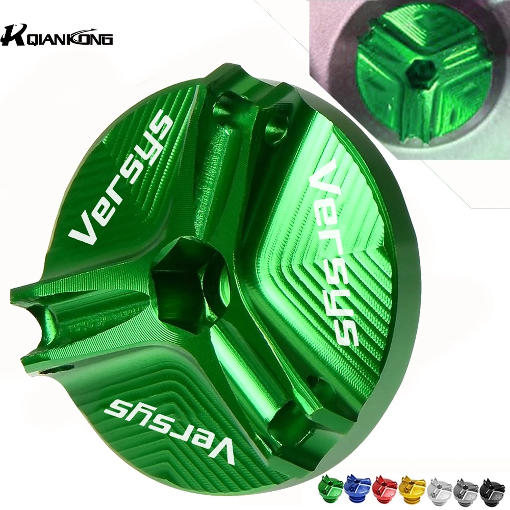 M20 * 2 5 мотоциклетные масляные чашки топливного бака Крышка для Kawasaki VERSYS 650cc VERSYS1000