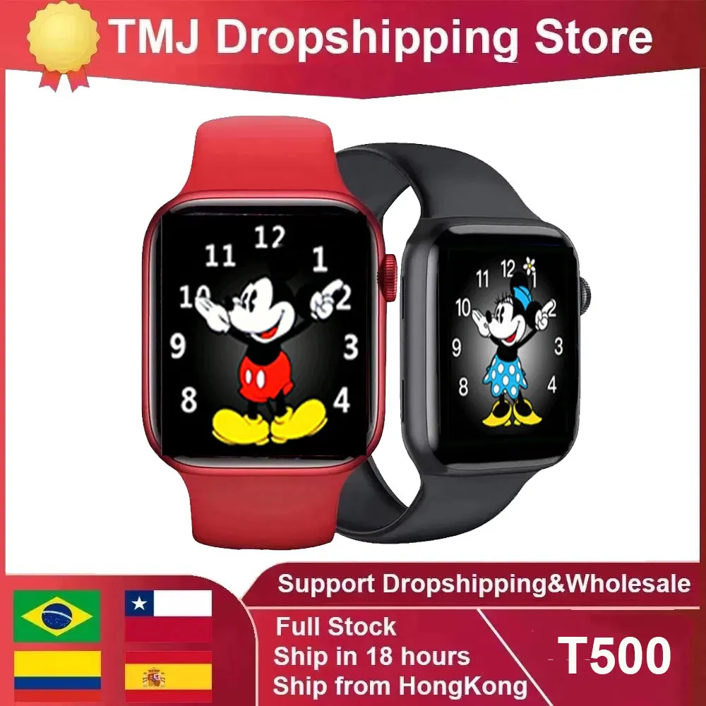 IWO T500 Smart Watch Heart Rate Blood Pressure Sport Fitness Tracker Bluethooth Call Waterproof SmartWatch PK X8 max 13 Y68 | Электроника