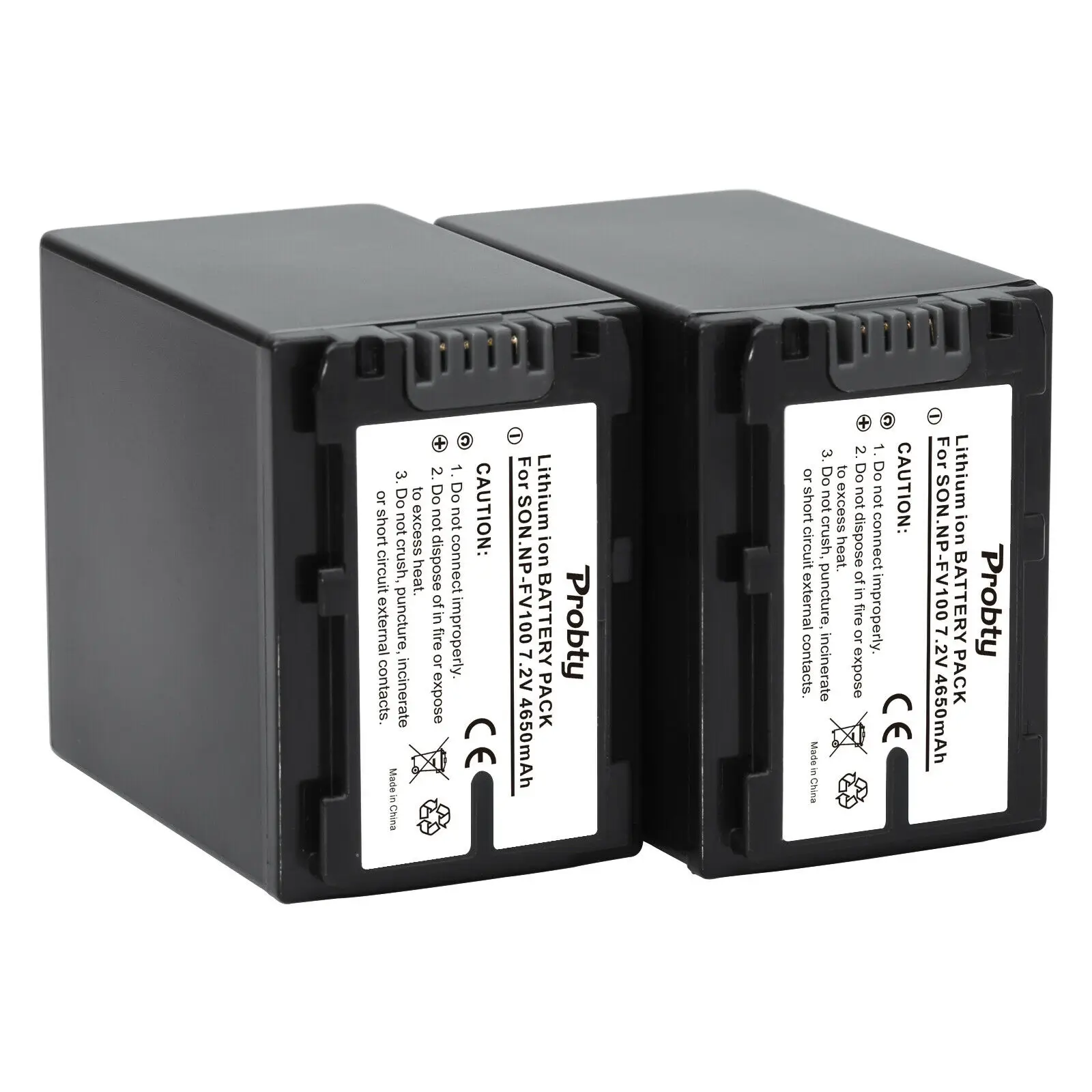 Аккумуляторы FV100 для Sony 2 шт. 4650 мА/ч батарея NP FV30 SX83E SX63E бесплатная доставка|battery for