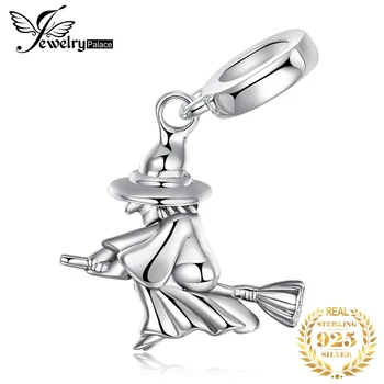 

JewelryPalace 925 Sterling Silver Witch Beads Charms Silver 925 Original Fit Bracelet Silver 925 original Beads Jewelry Making