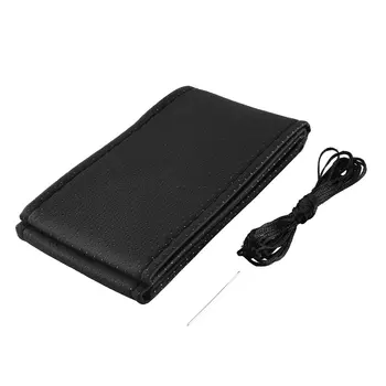 

Universal PU Leather 36-38cm DiameterCar Auto Steering Wheel Cover With Needles And Thread Breathability Skid-Proof Vehicle