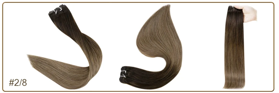 cabelo invisíveis cor ombre 100g trama de