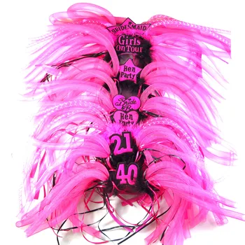 

8pcs wholesale party favor Tube featured Birthday headband wedding event costume accessories fun wedding event party supplies