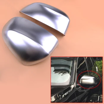 

beler 1Pair Silver Rearview Side Wing Mirror Cover Cap Shell Fit for BMW X3 X4 X5 X7 G01 G02 G05 G07 2019