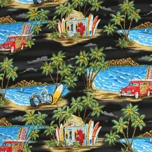 45X110 см, Корейская импортная Гавайская Праздничная хлопковая ткань для девочек, домашняя сумка, чехол для подушки, Sewing-BK660