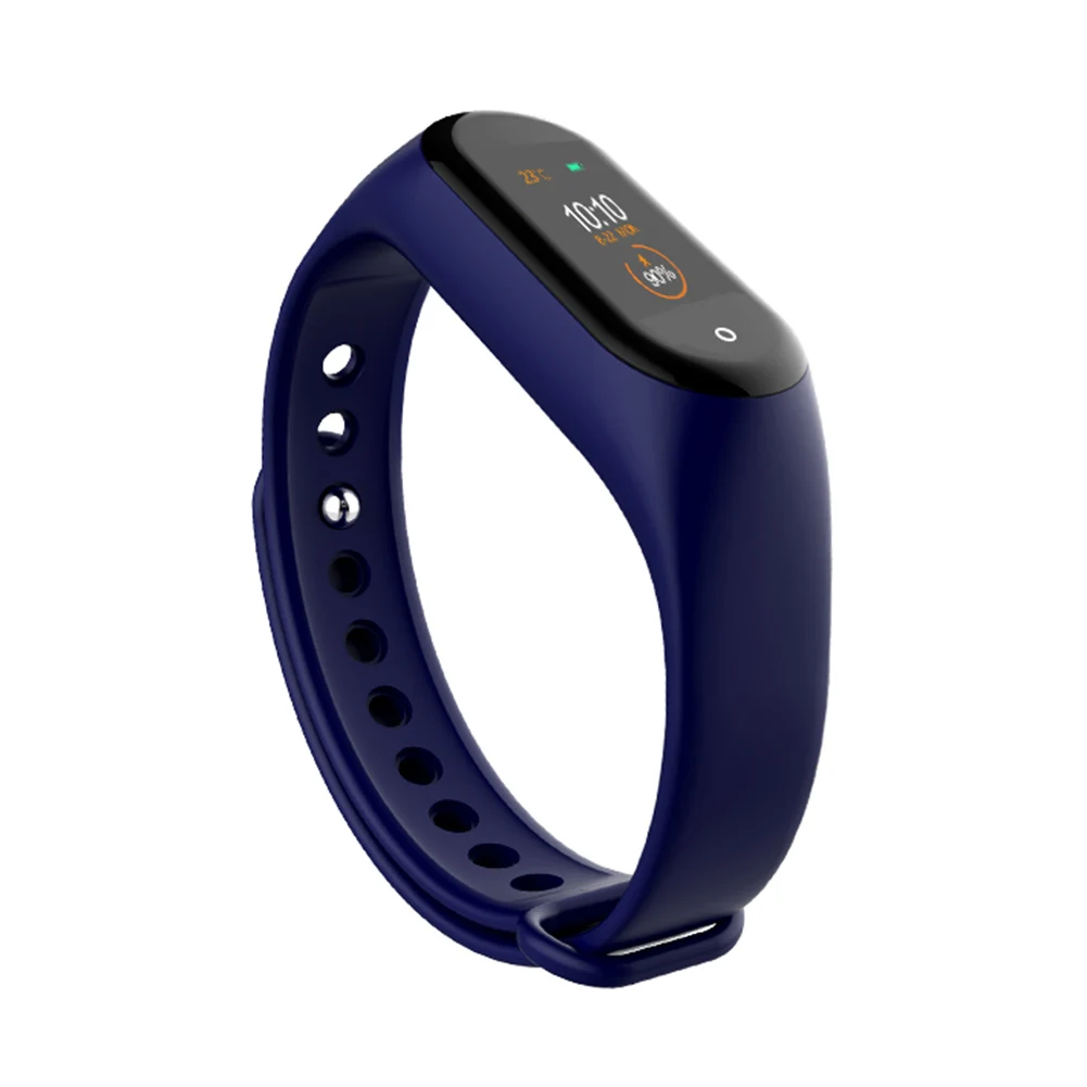 

Men Women Smart Bracelet Blood Pressure Heart Rate Sports Sleep Monitoring Watch AS99
