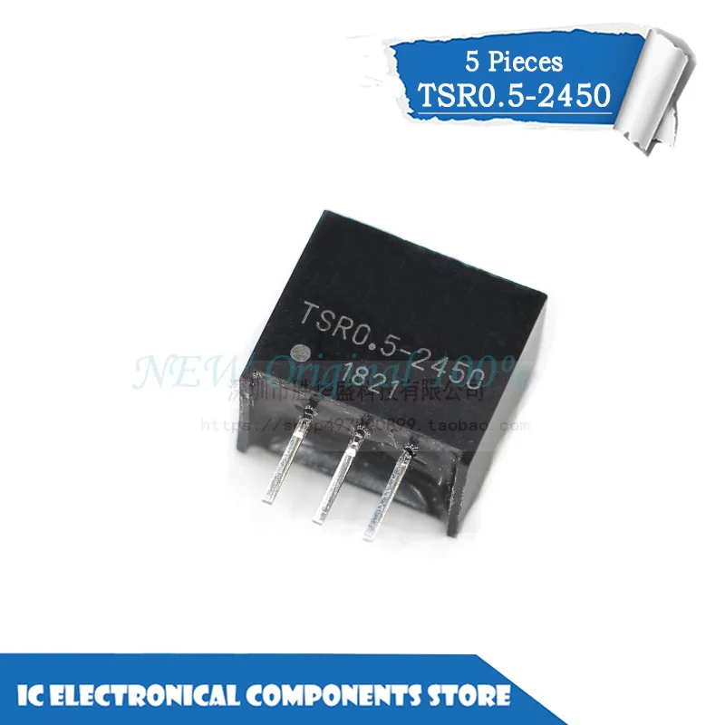 Новый оригинальный 5 шт. 10 100 TSR 0 5-2450 TSR0.5-2450 неизолированный модуль питания
