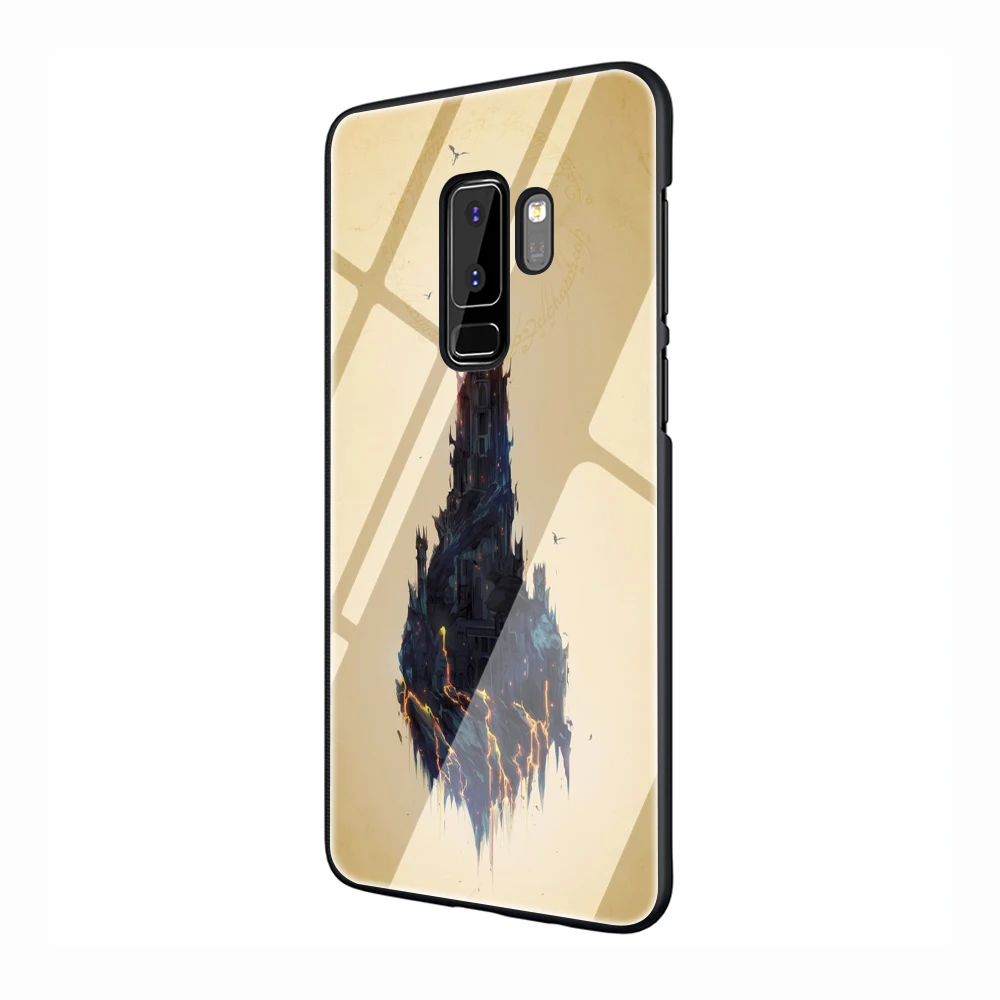 EWAU Властелин колец Стекло чехол для телефона для samsung Galaxy S7 8; большие размеры 9, 10; плюс 10 плюс Note8 9 10 плюс A10 20 30 40 50 60 70