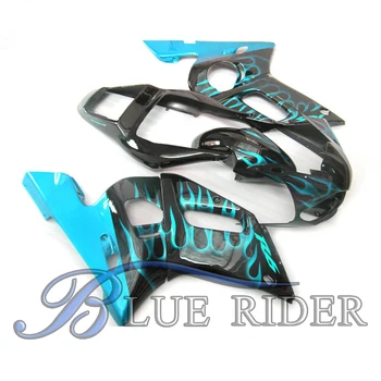 

Customized ABS motorcycle fairings kit for YAMAHA R6 YZFR6 600 1998-2002 YZF R6 98-02 custom fairing kits blue black bodyworks