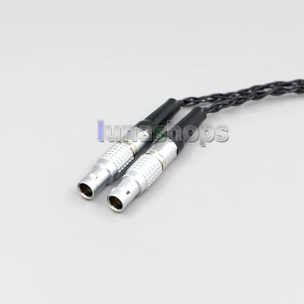 LN006443 2,5 мм 3,5 мм XLR сбалансированный 8 Core OCC серебро смешанные кабель для наушников Focal Utopia верность Circumaural