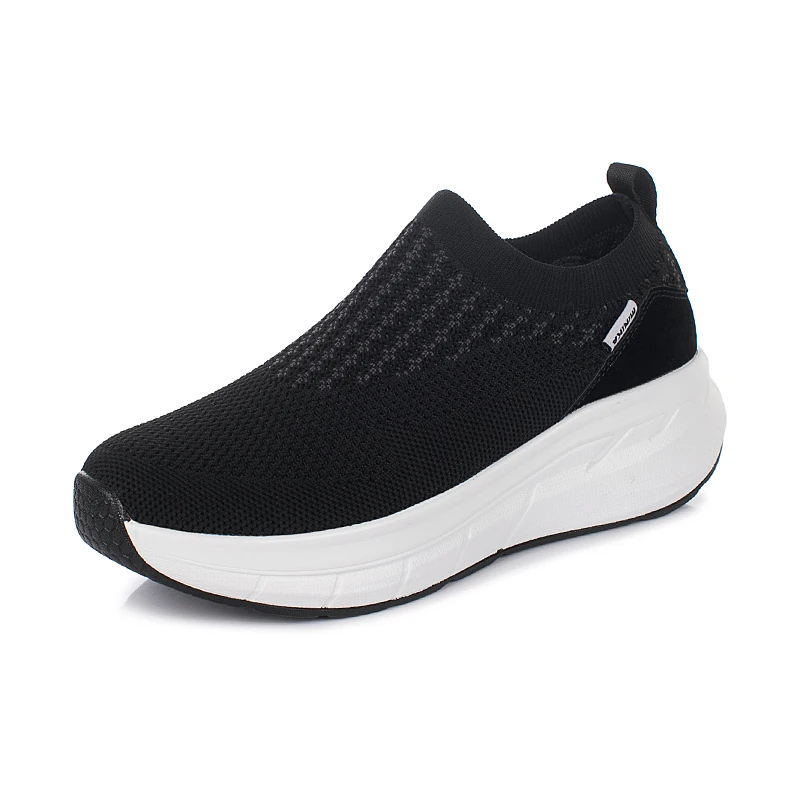 

Women new trainers 2019 Fashion Breathable Air Mesh Women Sneakers Wedges Platform Women Vulcanize Shoes Women Casual Shoes