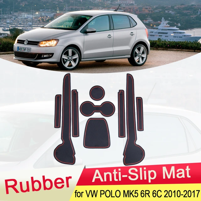 Für VW Volkswagen POLO 6R 6C 2010 ~ 2017 MK5 Gummi Anti-rutsch