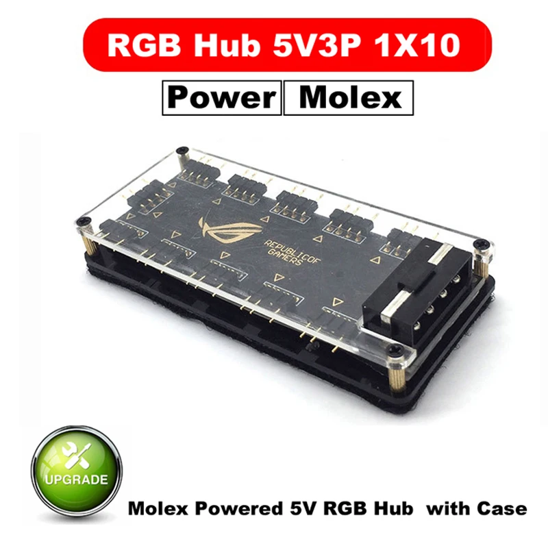 12V 4pin RGB AURA 5V 3 pin ARGB кабель RGBW разветвитель Чехол w/Лента & удлинитель адаптер