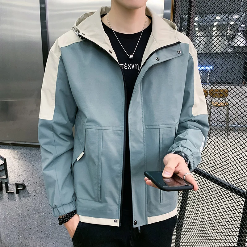 

2020 Spring Men New Style Trend Jacket Korean-style Workwear Casual Versatile Coat Function Wind Spring And Autumn Clothes