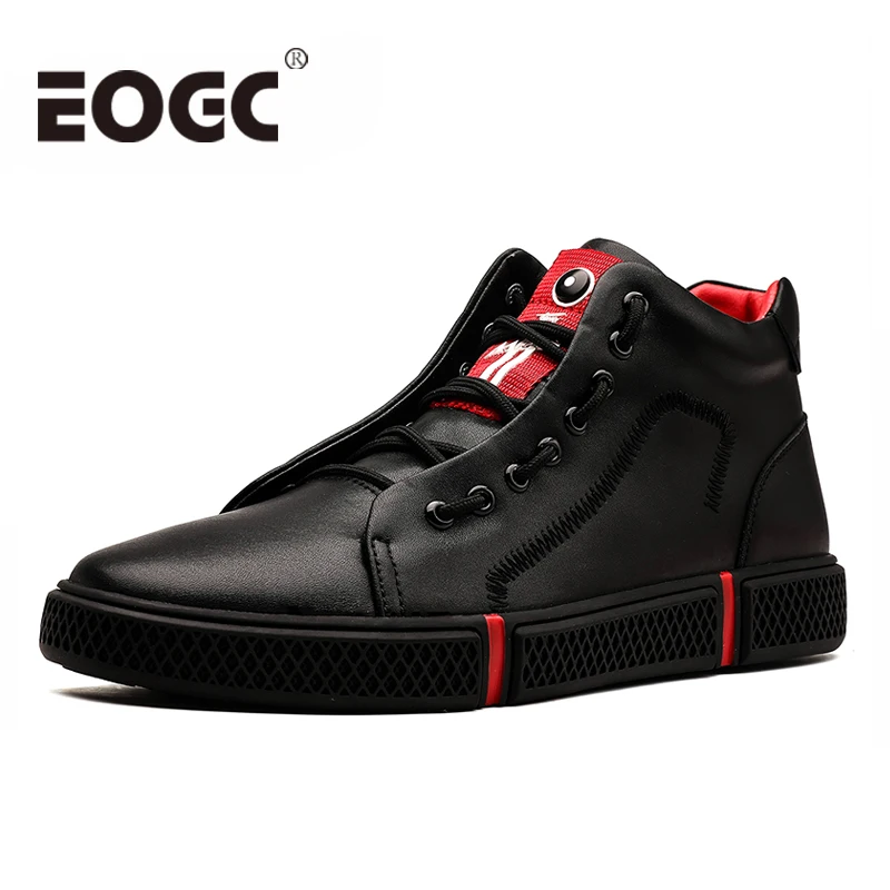

Keep warm winter Men boots Size 36-46 winter Shoes men Genuine Leather casual snow boots black shoes for Men Ankle Boots