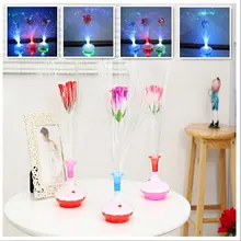 Лампа для интерьера, светодиодный светильник в виде Розы, украшение в виде Розы, Ночной светильник, сценический цветочный светильник, Рождественский светильник