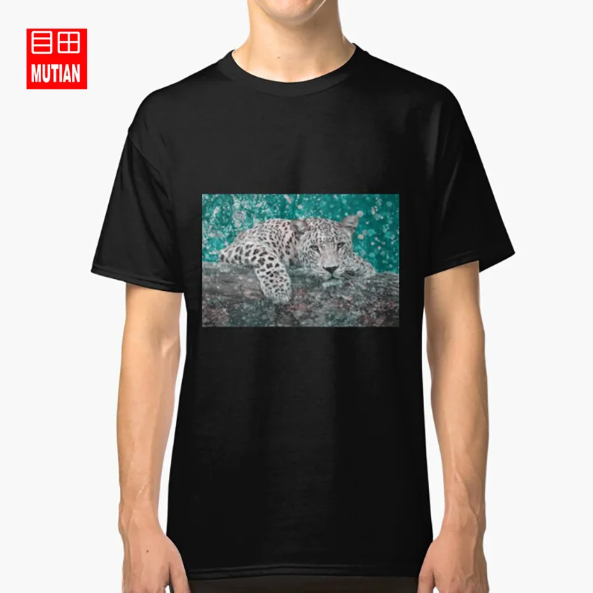 Wasserlöwin T shirt lioness lion water relaxed chillig tiger cat big splashes tree trunk | Мужская одежда