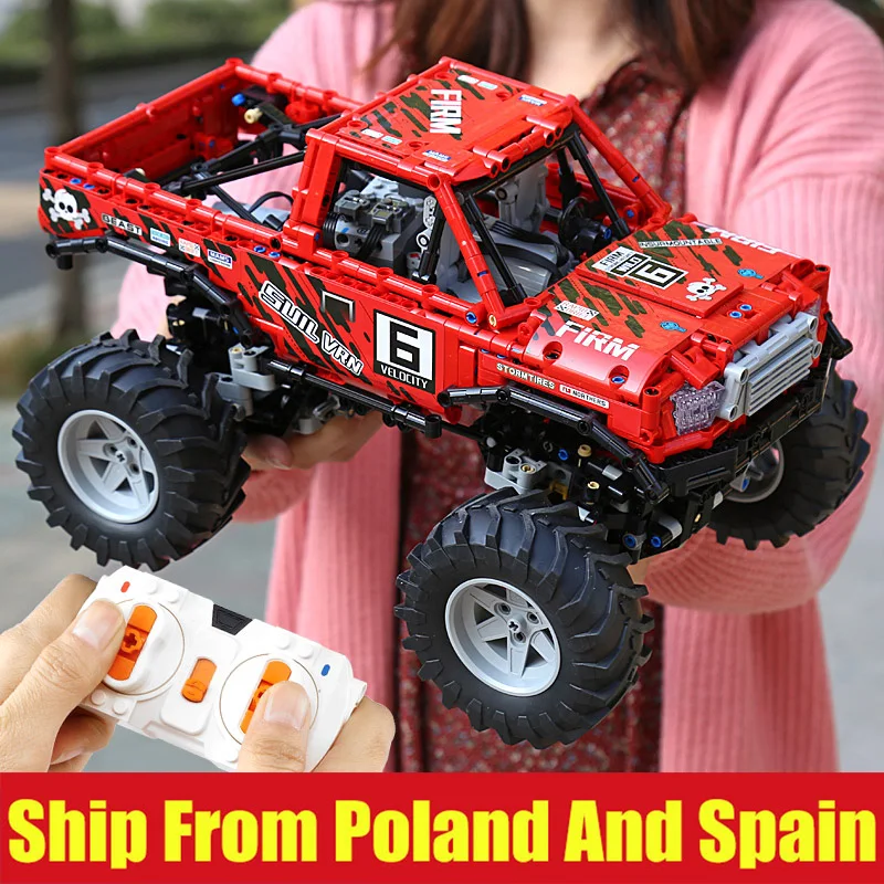 Серия Technic совместимые модели Legoing 29256 Toyotas Hilux 4X4 внедорожные Vehile конструкторы