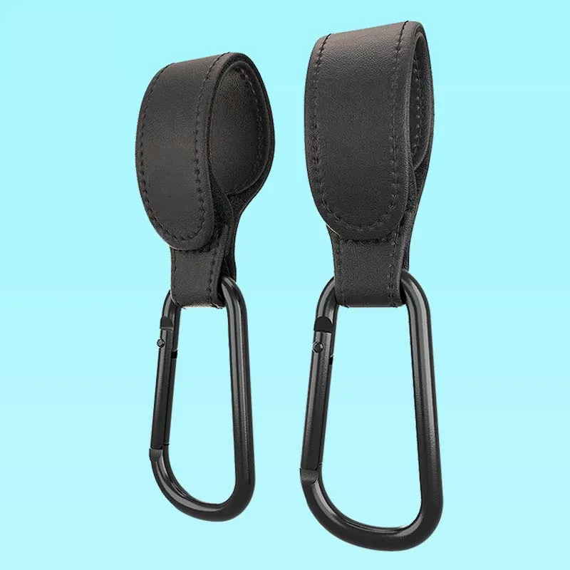 baby stroller accessories accessories	 1Pcs PU Leather Baby Bag Stroller Hook Pram Rotate 360 Degree Rotatable Cart Organizer Pram Hook Stroller Accessories Baby Strollers medium