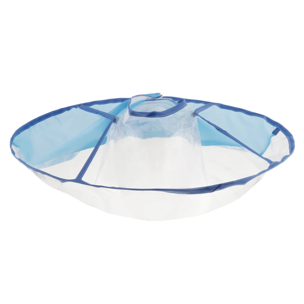 Umbrella Waterproof Cutting Coloring Cape Cloak Hair Catcher for Kids Children