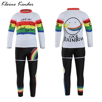 

Unisex Children's Swimsuit 3 Pieces Rainbow Boys Girls Swimwear Rashguard Swim Trunks Pants Kids Surfing Diving Swimming Suit