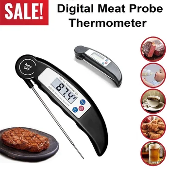 

Foldable Digital Kitchen Thermometer For Meat Water Milk Cooking Food Probe BBQ Electronic Oven Thermometer Kitchen Tools
