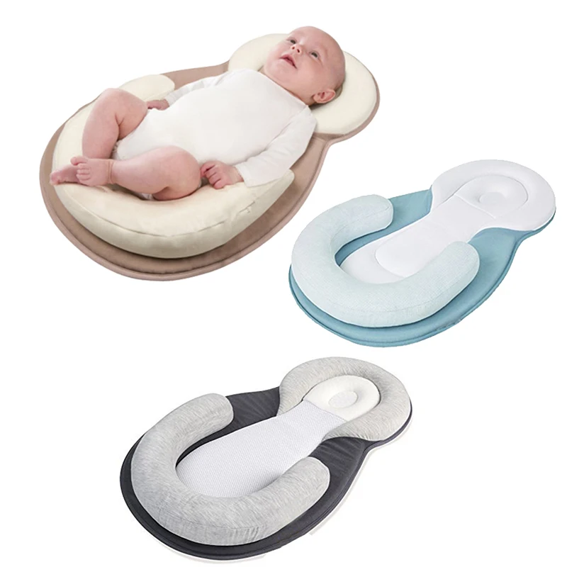 

Portable Baby Positioner Pillow Crib Nursery Travel Folding Toddle Bed Bag Infant Cradle Positioning Pad For Baby Care Mattress