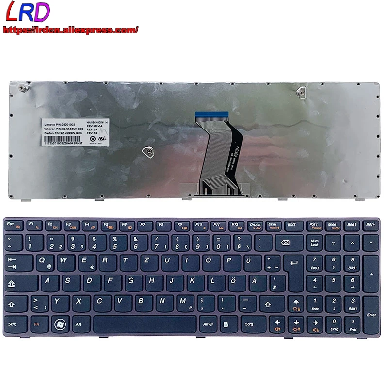 Клавиатура для ноутбука Lenovo B570 B570e B575 B575e B580 B590 Z570 Z575 V570 V570C V575 V580 25201002 | Компьютеры и