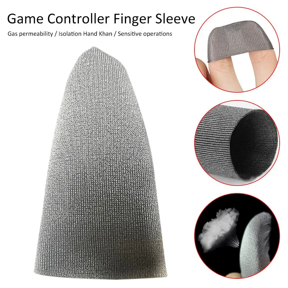Мобильный игровой контроллер Пальчиковый рукав набор анти-пот сенсорный экран пальчиковая кроватка Sweatproof перчатки для телефона Gaming-Drop