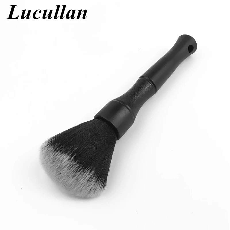 Lucullan Ultra-Soft Auto Interior Detailing Brushes Super Soft Synthetic Hair Car Panel Dashboard Air Vent Duster turtle wax ice