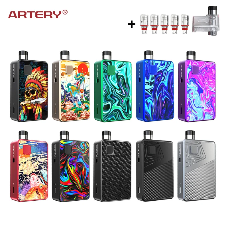 Оригинальный артерия PAL 2 II Pro Pod Комплект Vape комплект Электронная сигарета с