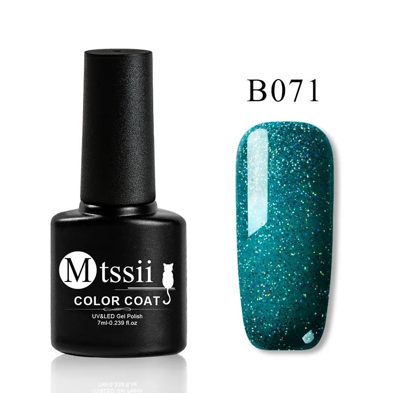BM37176 Mtssii 7 мл Оболочка Русалка УФ гель лак Полупостоянный жемчуг блеск Гибридный лак Гель-лак для нейл-арта Маникюр - Цвет: BM37176