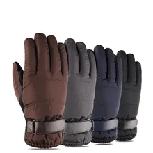 Зимние лыжные перчатки с сенсорным экраном спорт Сноубординг перчатки для активного спорта, ветрозащитные лыжные мотоциклетные перчатки для мужчин и женщин