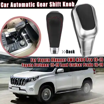 

Automatic Leather for Gear Shift Knob For Toyota 4Runner 4WD N280 Pro 10-19 Fortuner 2015-2019 for Land Cruiser Prado 10-19