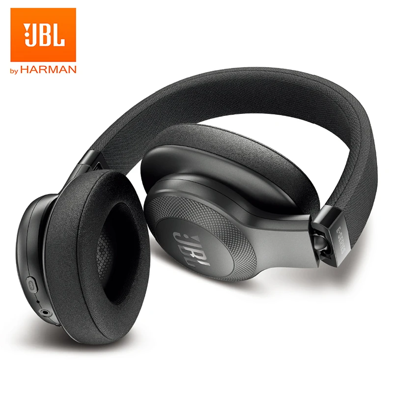 JBL E55BT Wireless Over ear Headphones Foldable Bluetooth Headset Deep Bass Sports Run Earphone HIFI Gym with Mic Speed Charge