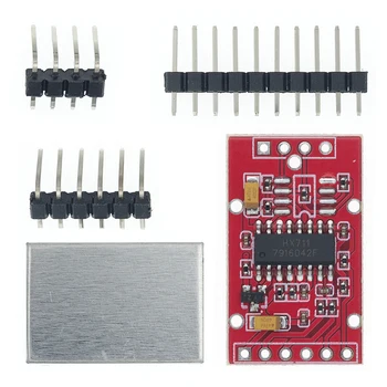 

10pcs HX711 Dual-channel 24-bit A/D Conversion Weighing Sensor Module with Metal Shied Free Shipping