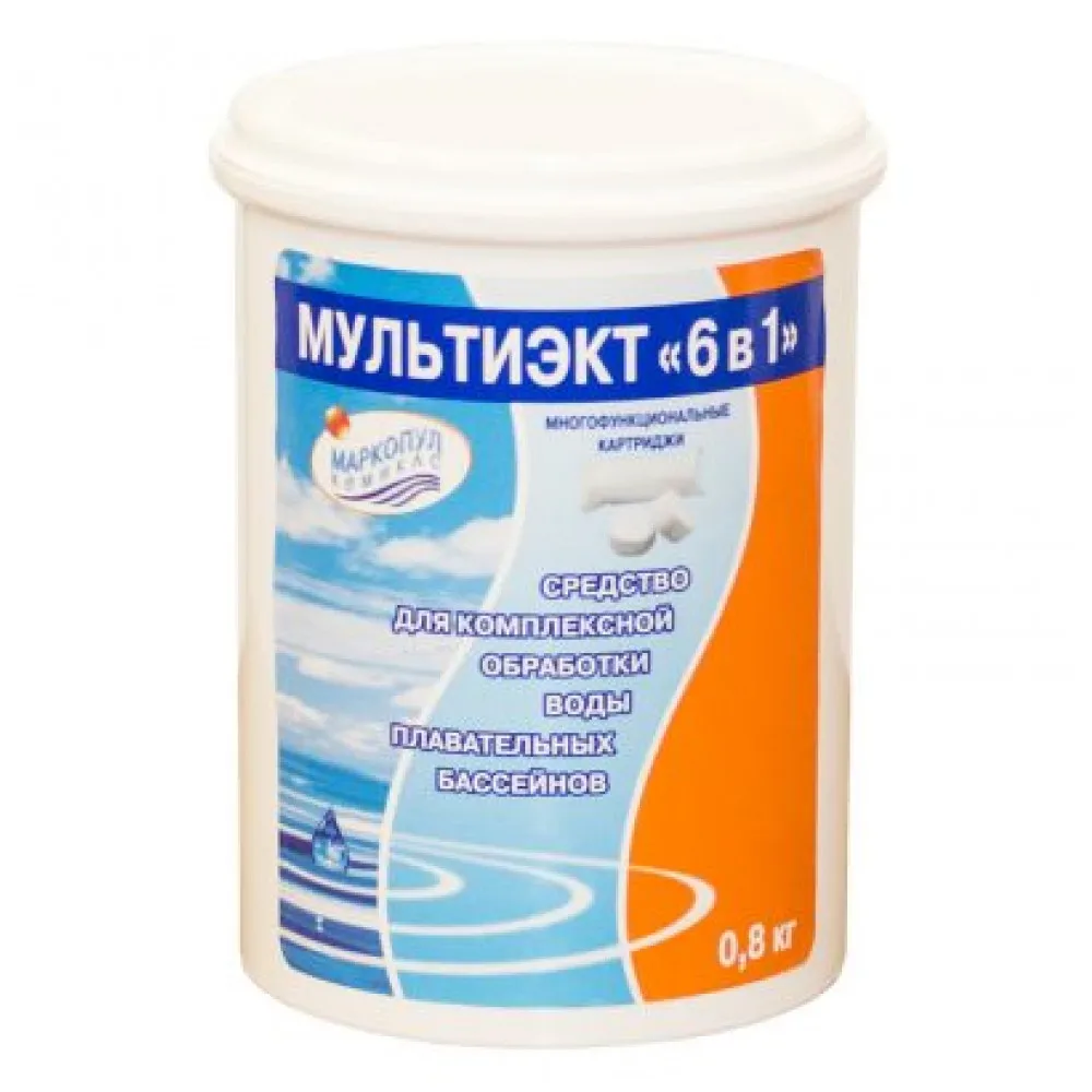 Комплексное средство Маркопул Кемиклс «Мультиэкт «6 в 1», 0.8кг