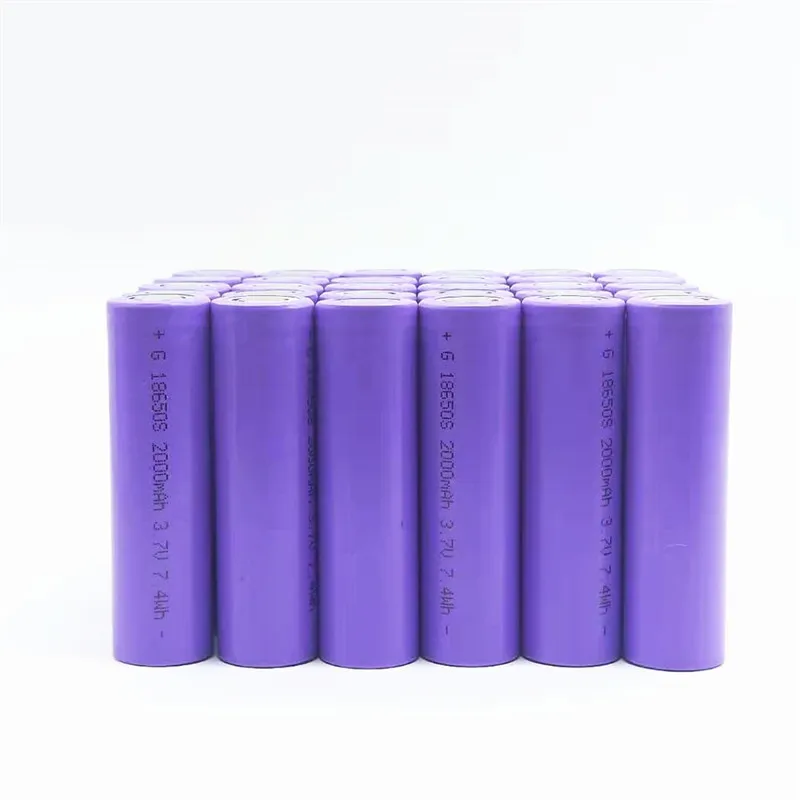6/8/12 шт. TBUOTZO 18650 2000mAh аккумуляторная батарея литий ионные Аккумуляторы Bateria ионная