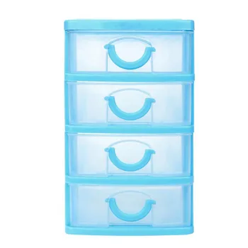 

Durable Plastic Storage Case Box Mini Desktop Drawer Sundries Case Small Objects with Drawers Cosmetic Organizer Cases and Box