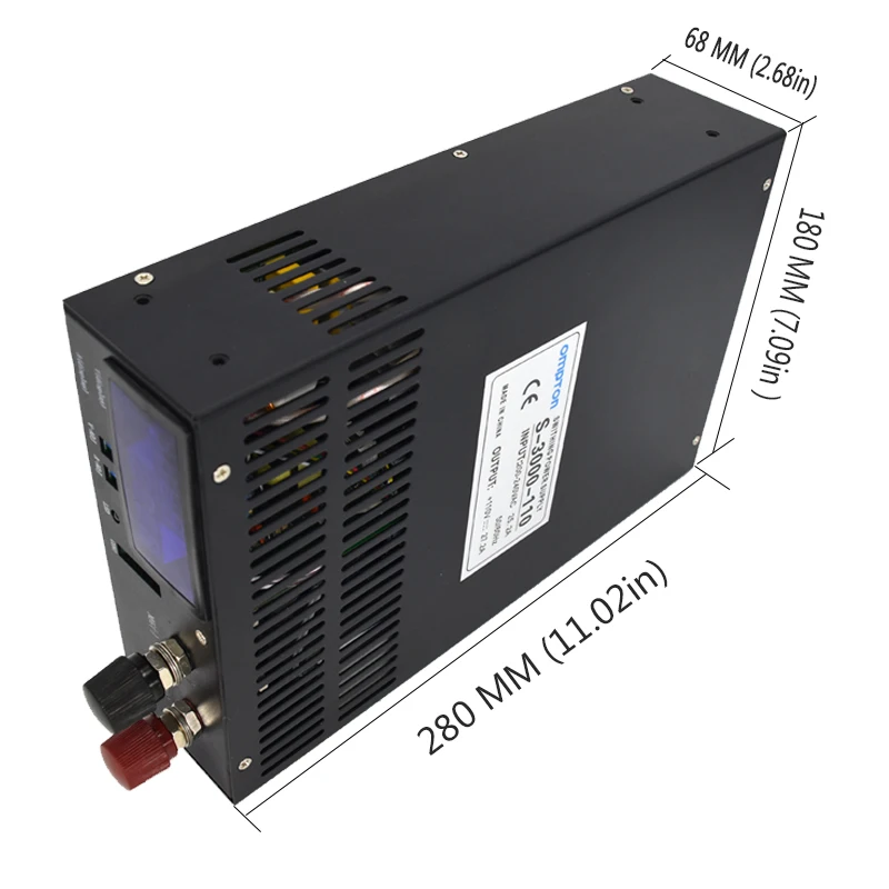 DC 110 output 3000W power supply current and voltage adjustable continuous stable power industrial control switch S-3000-110