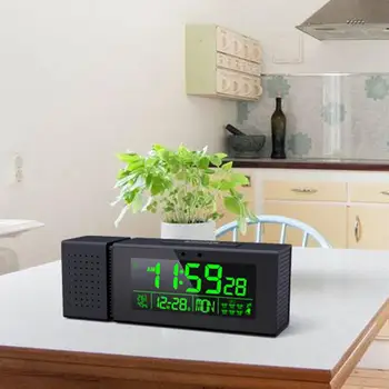 

Digital Alarm Clock With LED USB Charging Desktop Mains Operated Clock With Built-in FM Radio And Adjustable Snooze Function