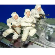 1/35 полимерная Модель Строительный набор фигурка советского солдата